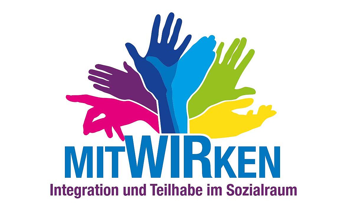 Logo des Projekts „mitWIRken – Integration und Teilhabe im Sozialraum“